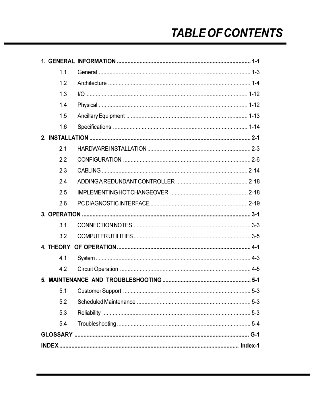 Envision Peripherals NV3128 manual Tableofcontents 