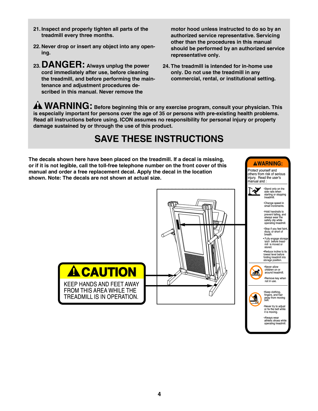 Epic Fitness 1000MX manual 