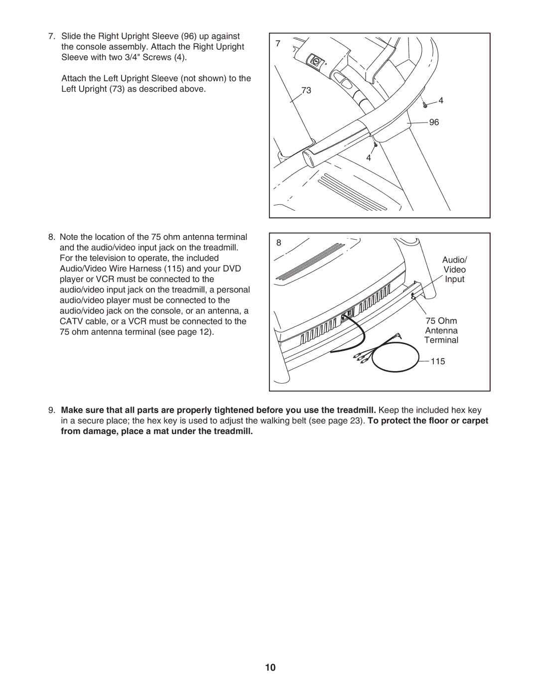 Epic Fitness ECTL09706.1 manual 