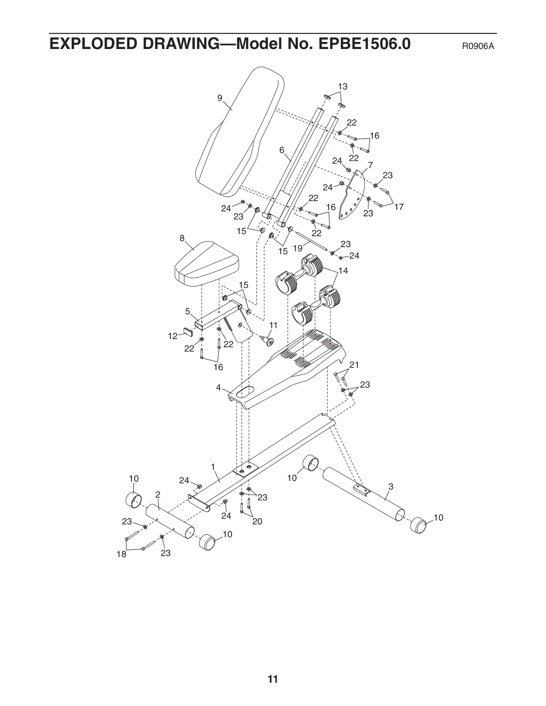 Epic Fitness EPBE1506.0 manual R0906A 