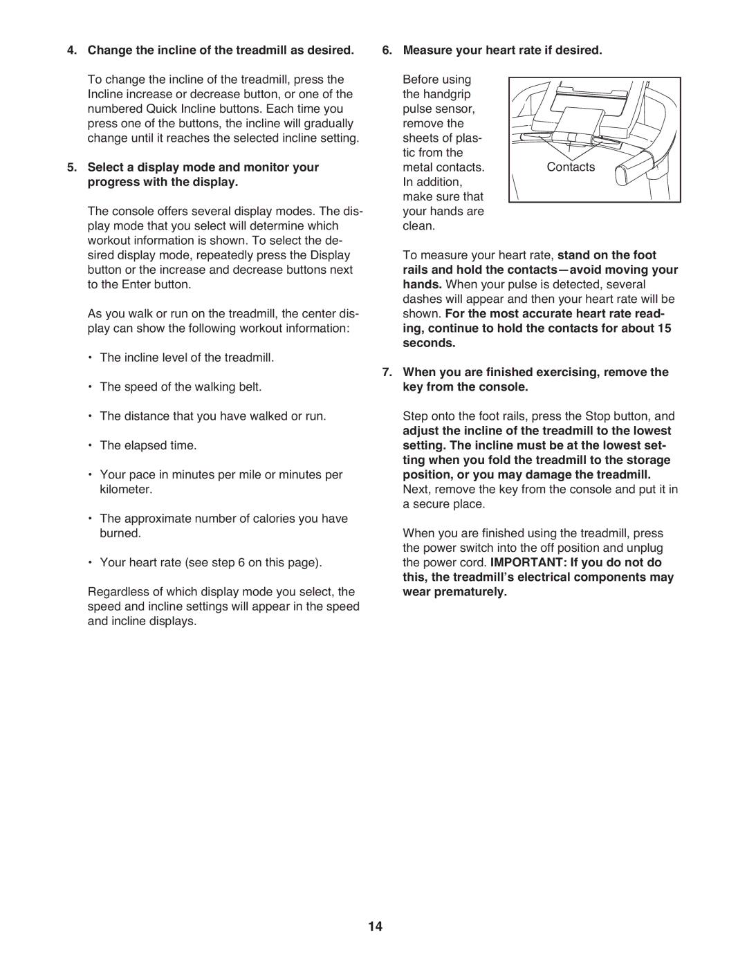 Epic Fitness EPTL12010.0 manual Measure your heart rate if desired. Before using 