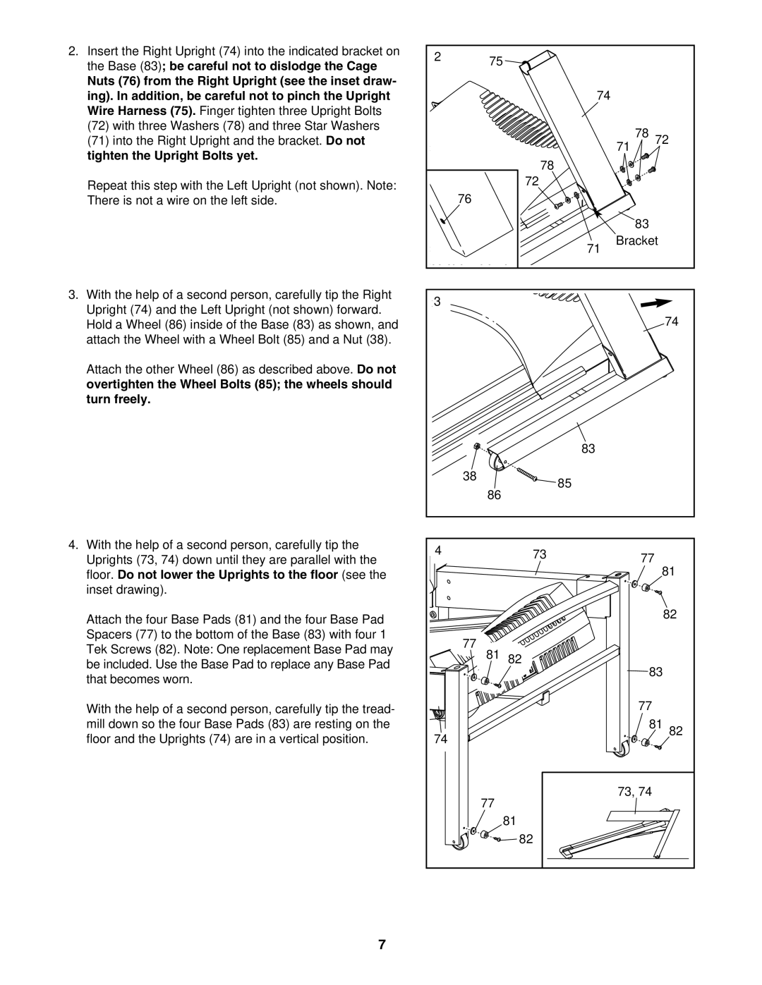 Epic Fitness EPTL88105.0 manual 