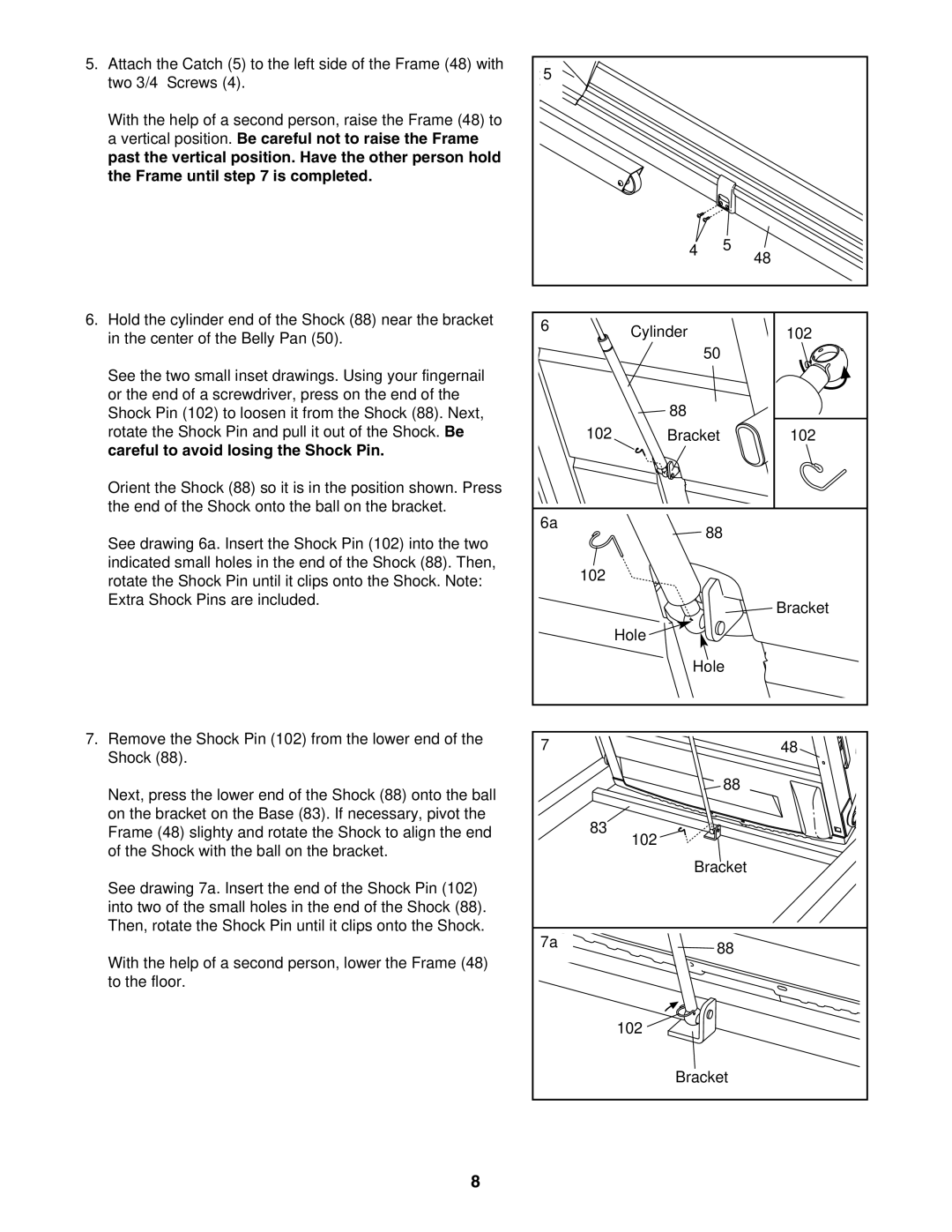 Epic Fitness EPTL88105.0 manual 