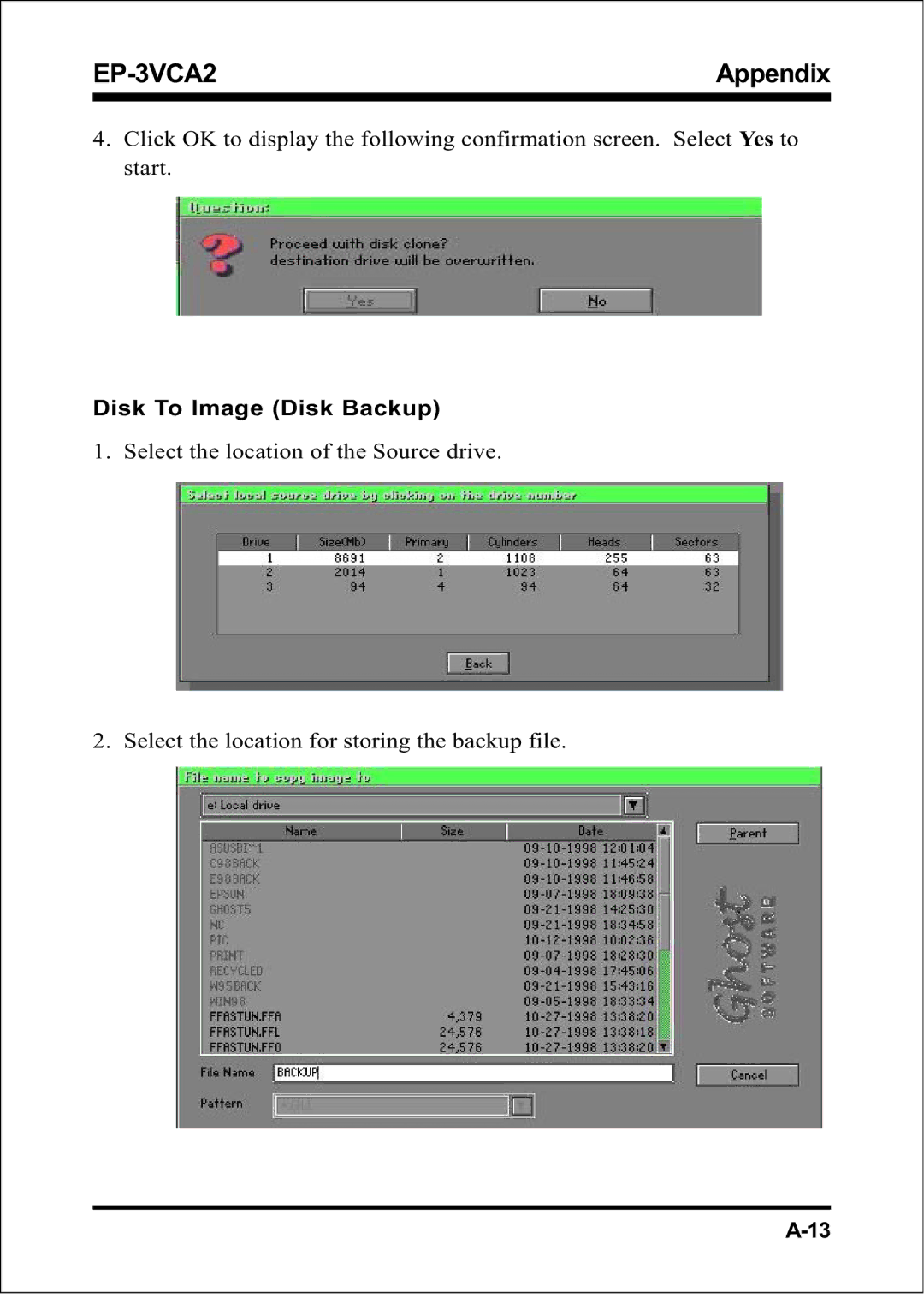 EPoX Computer EP-3VCA2 specifications 