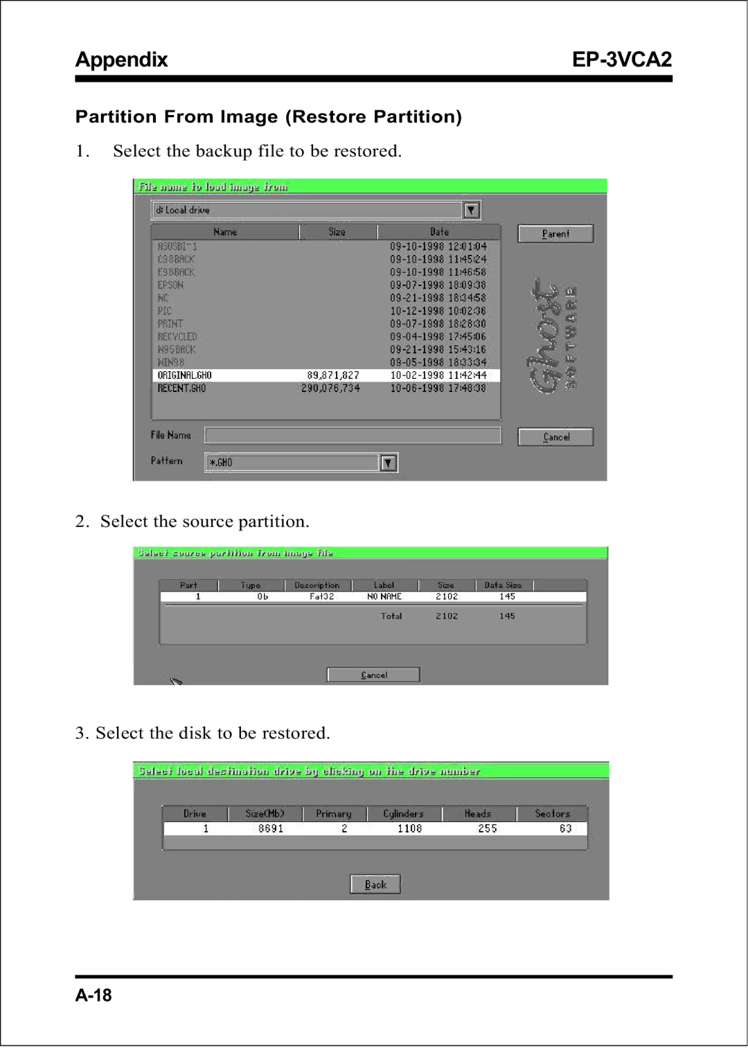 EPoX Computer EP-3VCA2 specifications Appendix 