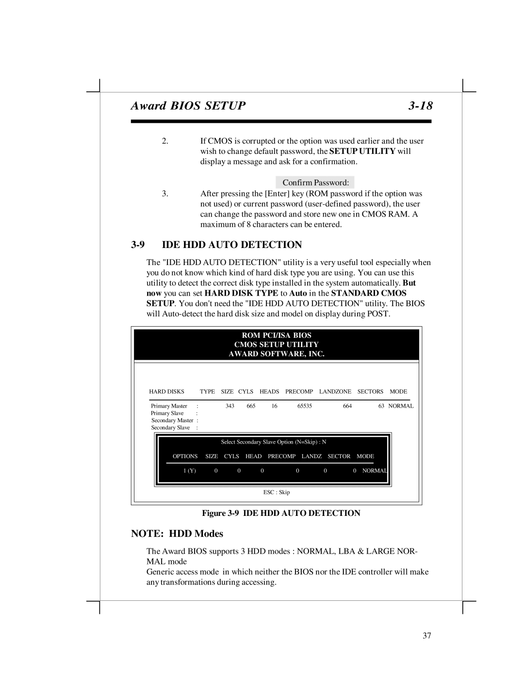 EPoX Computer KP6-FX2 manual IDE HDD Auto Detection 