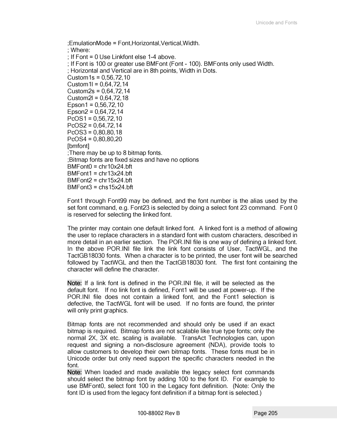 Epson 100-88002 manual Rev B 