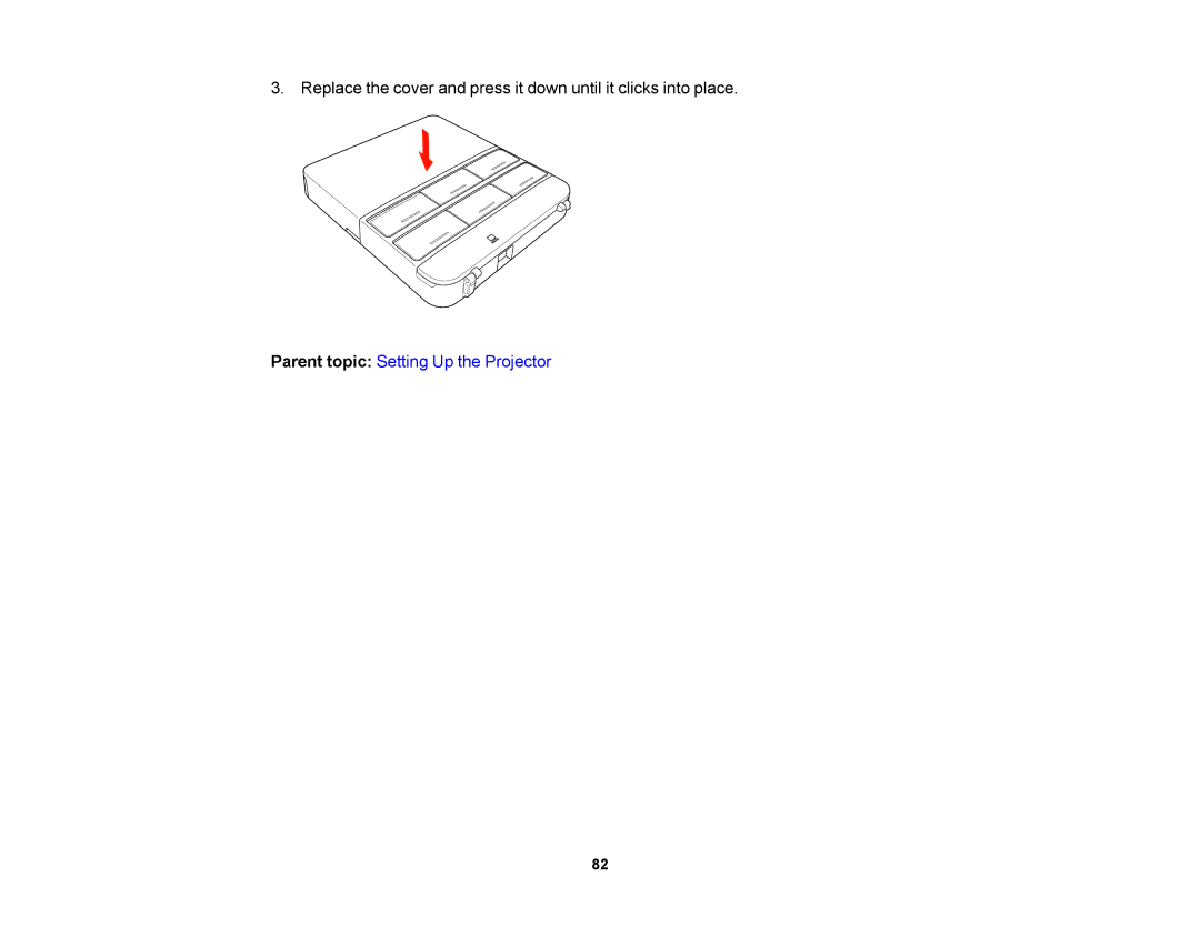 Epson 1430Wi, 1420Wi manual Parent topic Setting Up the Projector 