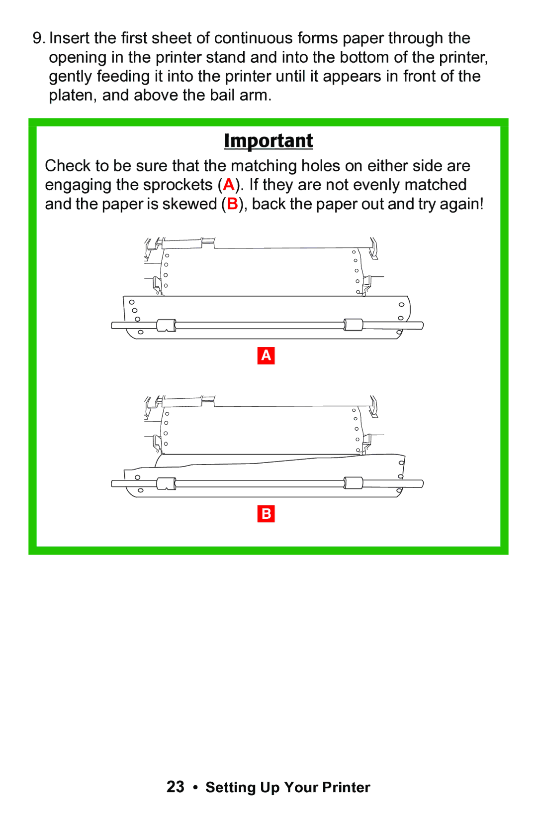 Epson 188 manual Setting Up Your Printer 