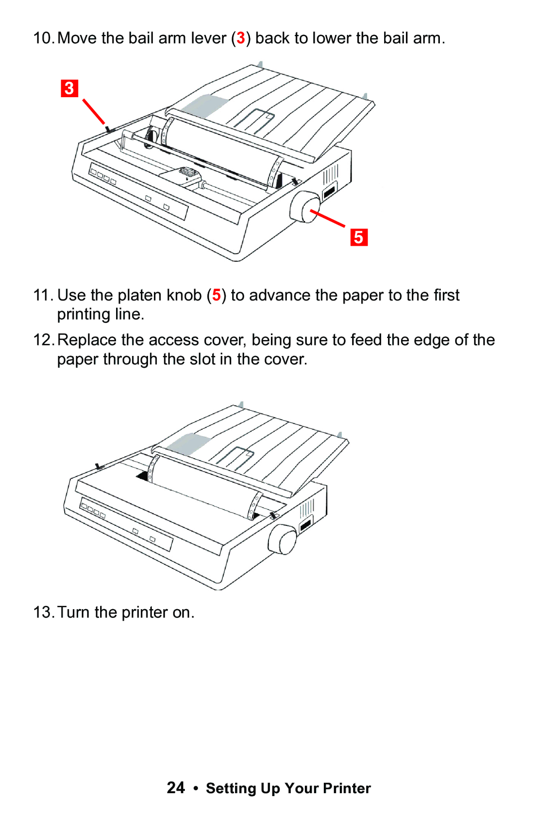 Epson 188 manual Setting Up Your Printer 