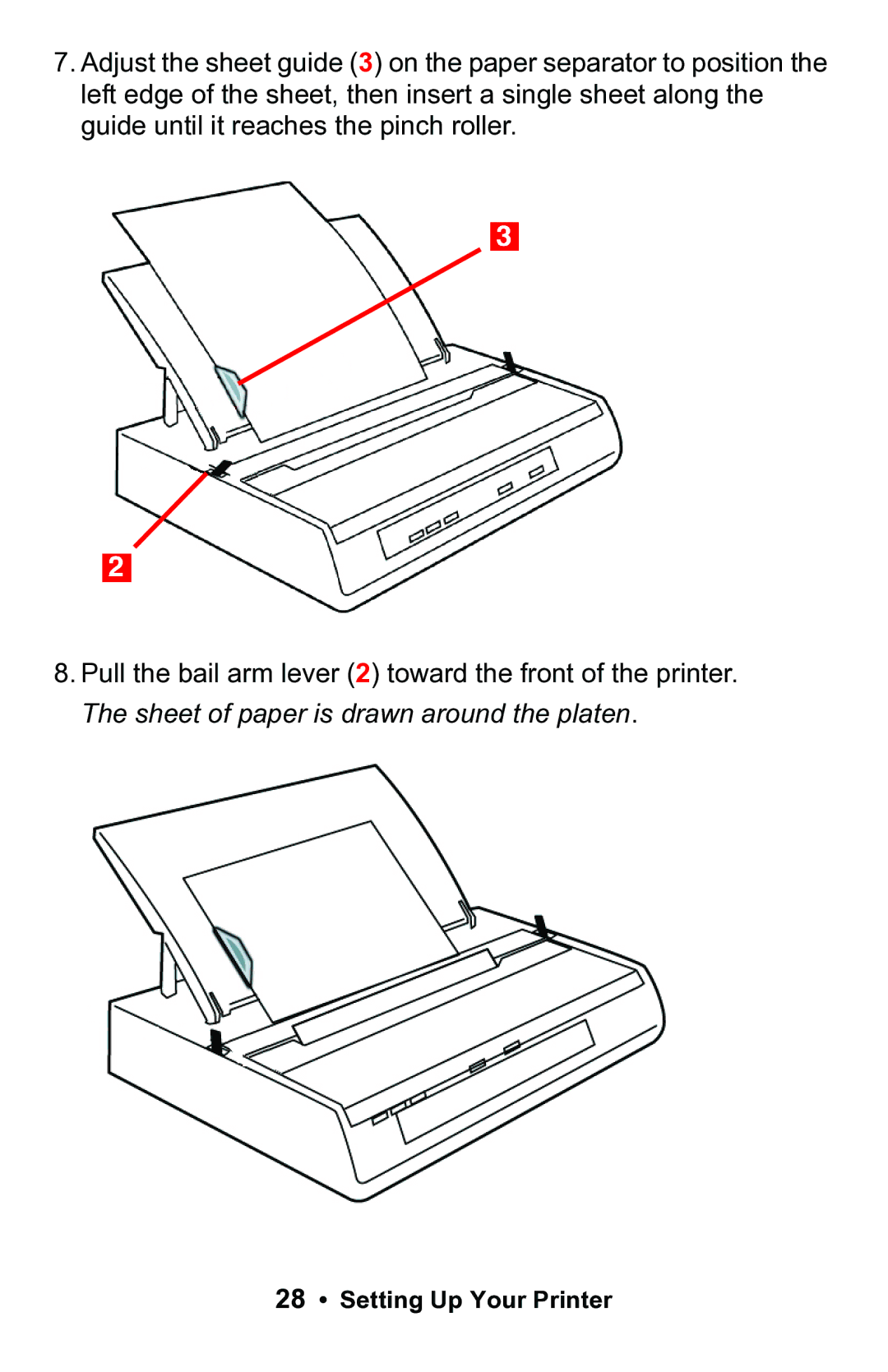 Epson 188 manual Setting Up Your Printer 