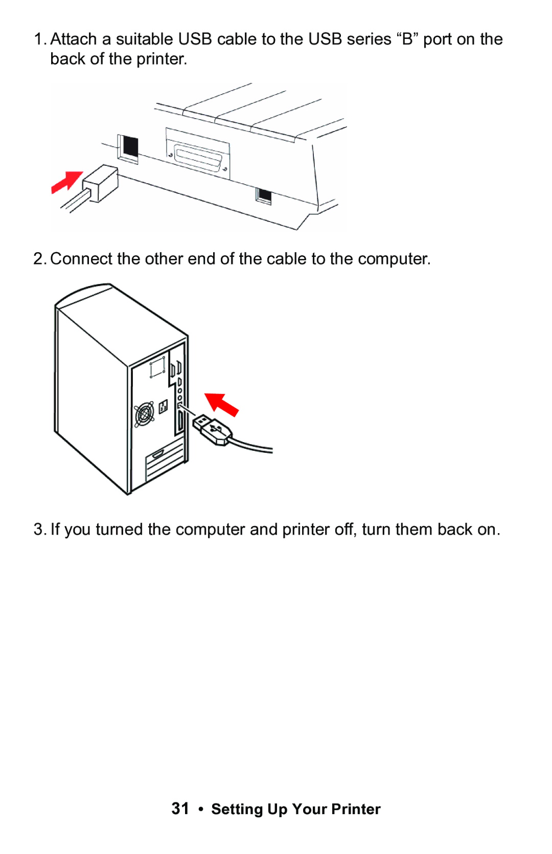 Epson 188 manual Setting Up Your Printer 