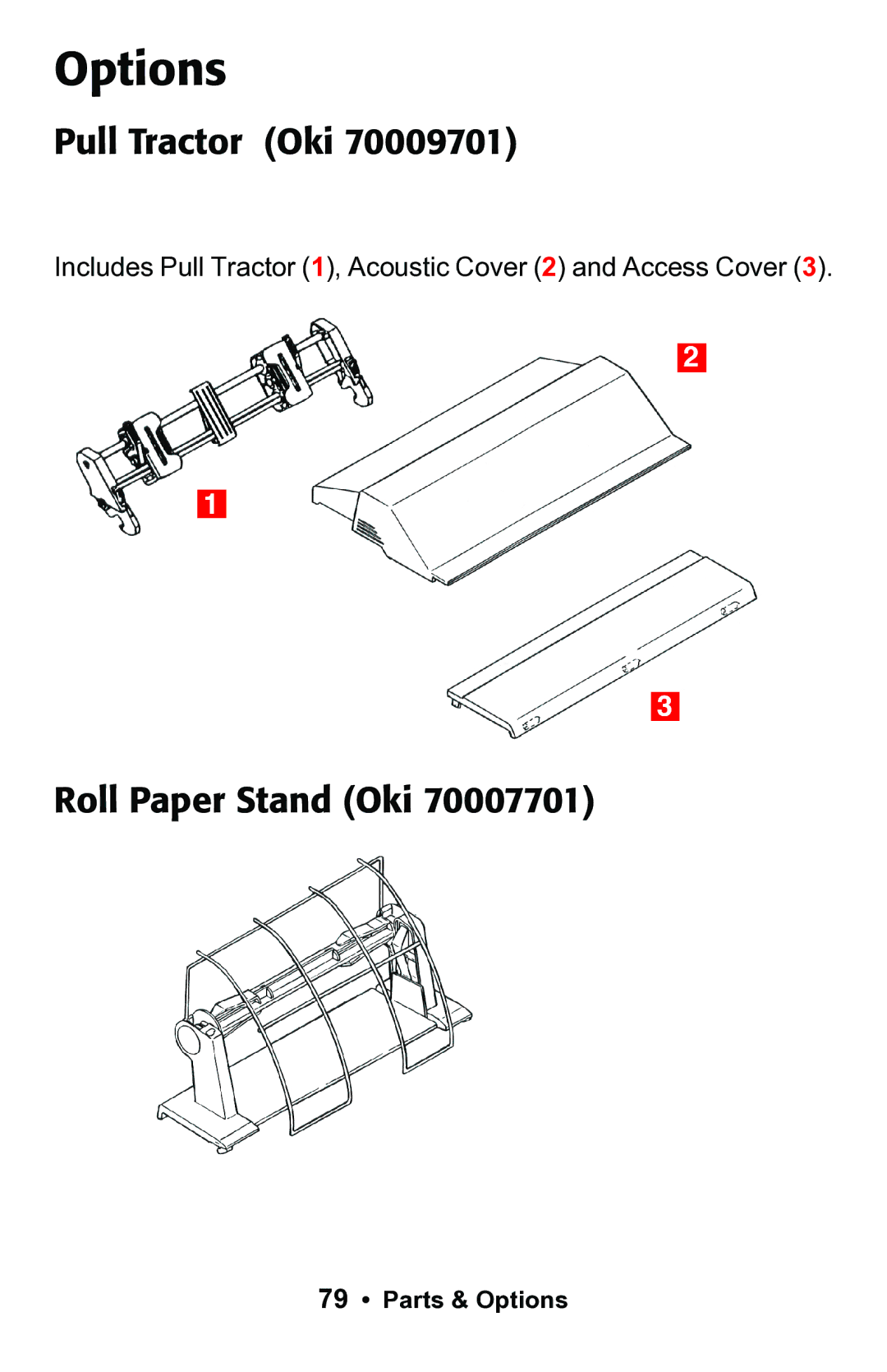 Epson 188 manual Options 