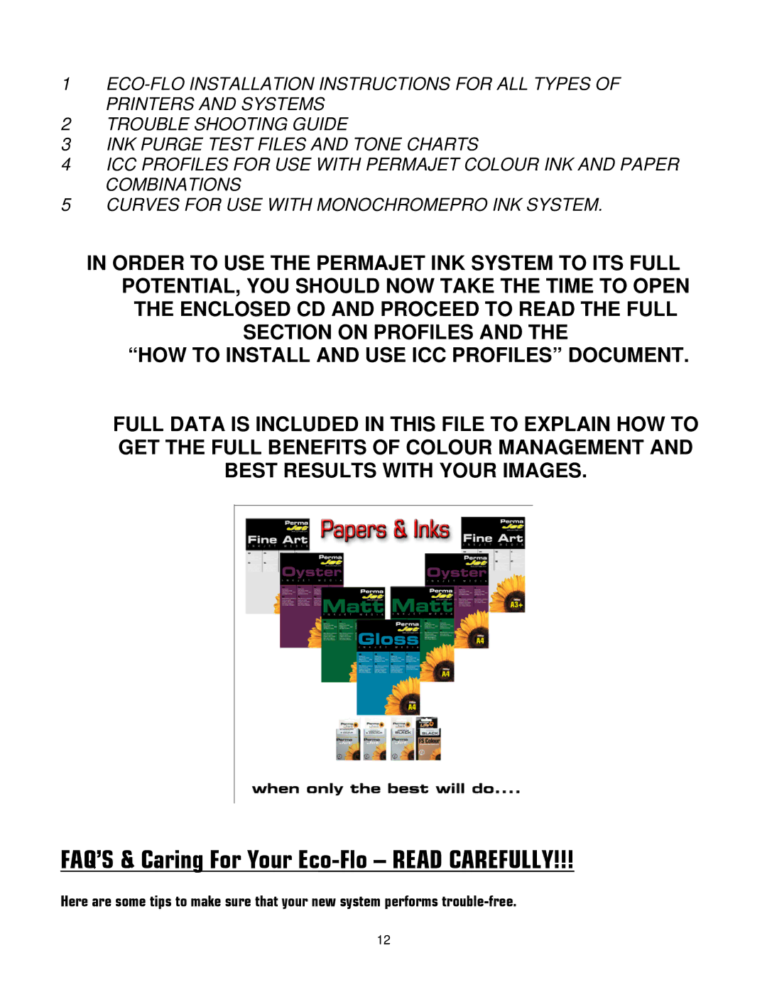 Epson 2100 installation instructions FAQ»S & Caring For Your Eco-Flo √ Read Carefully 