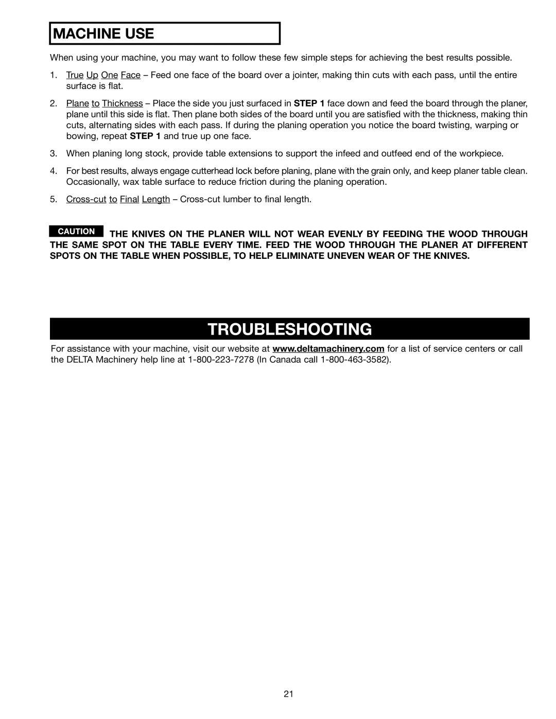 Epson 22-681 instruction manual Troubleshooting, Machine USE 