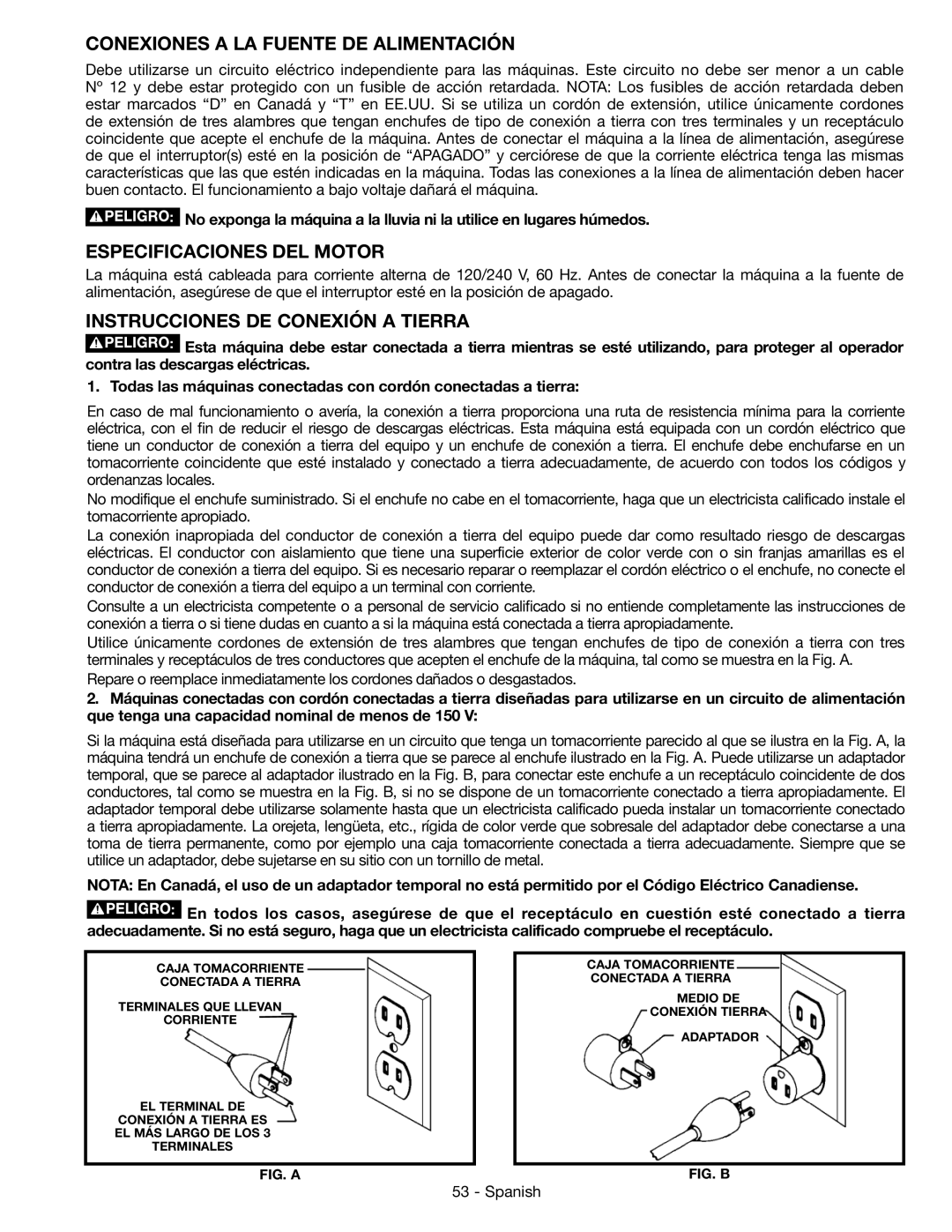 Epson 28-276 instruction manual Conexiones a LA Fuente DE Alimentación, Especificaciones Del Motor 