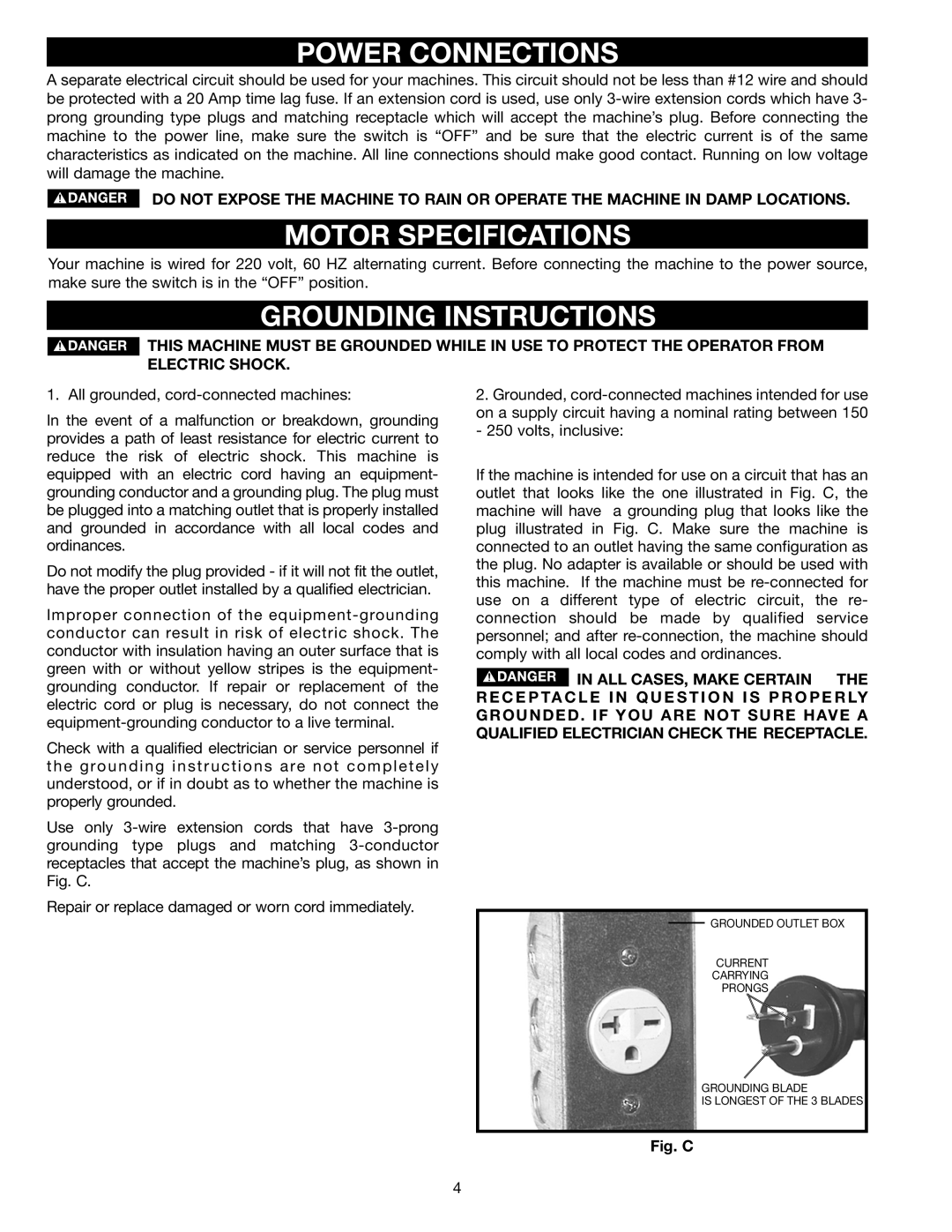 Epson 31-396 instruction manual Power Connections 