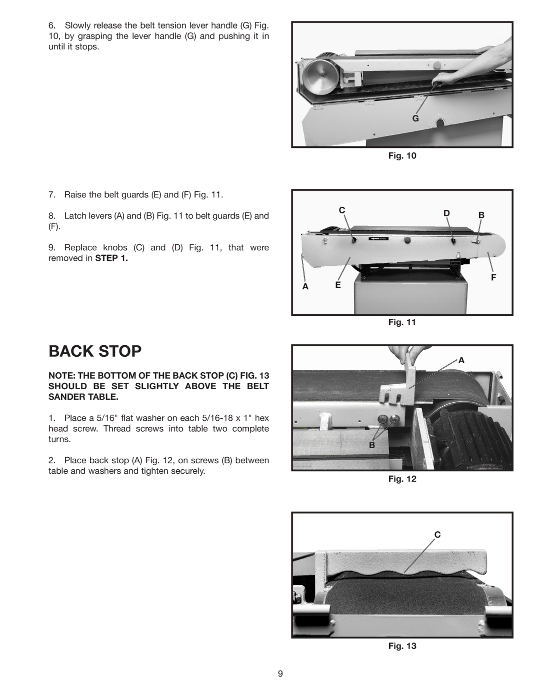 Epson 31-396 instruction manual Back Stop, Cd B 