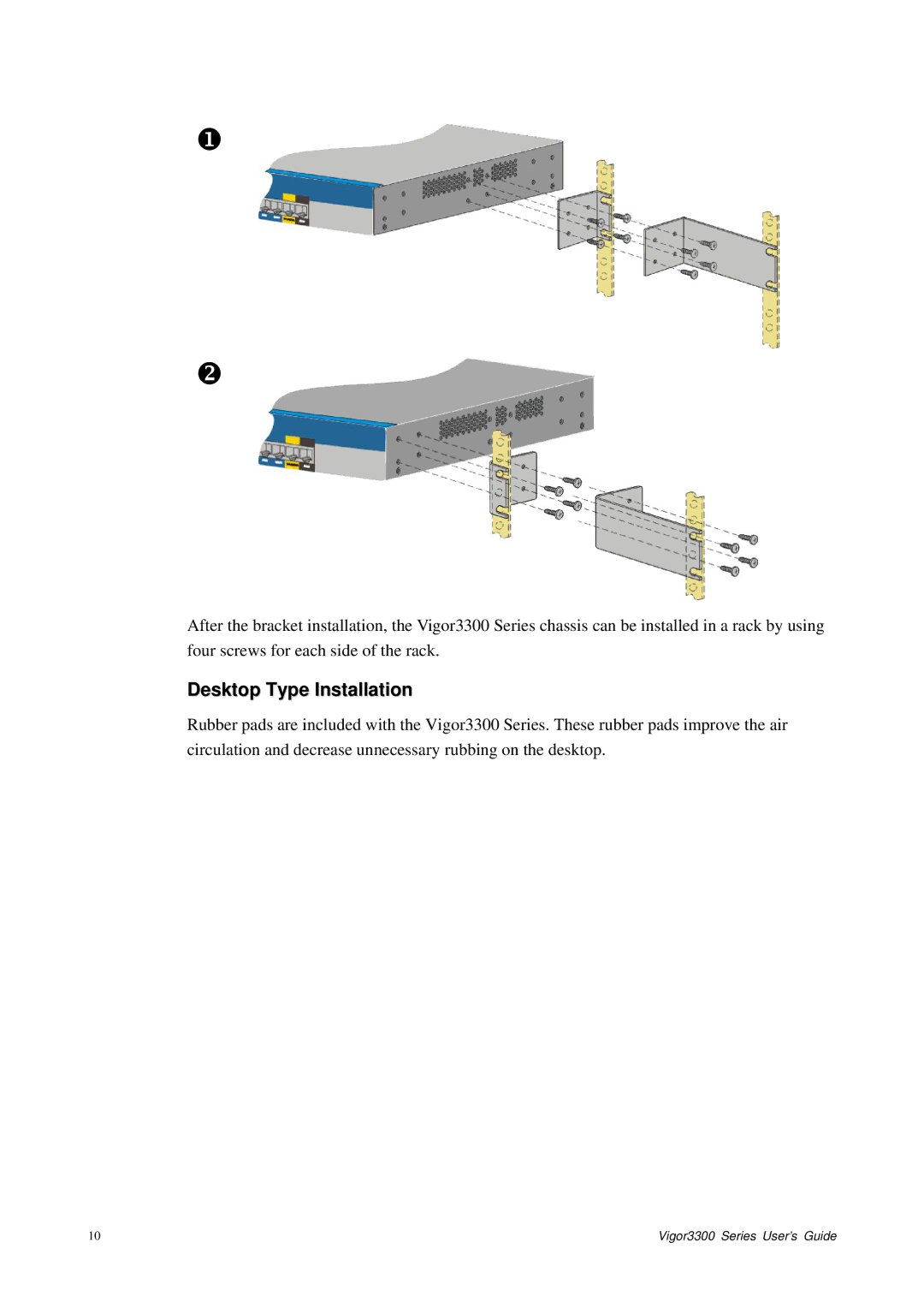 Epson 3300 manual Desktop Type Installation 