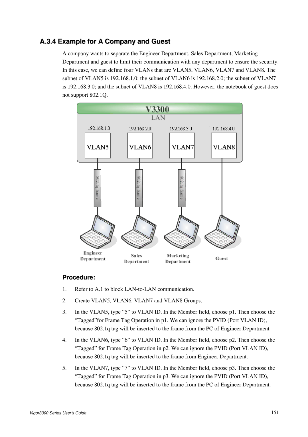 Epson 3300 manual Example for a Company and Guest 