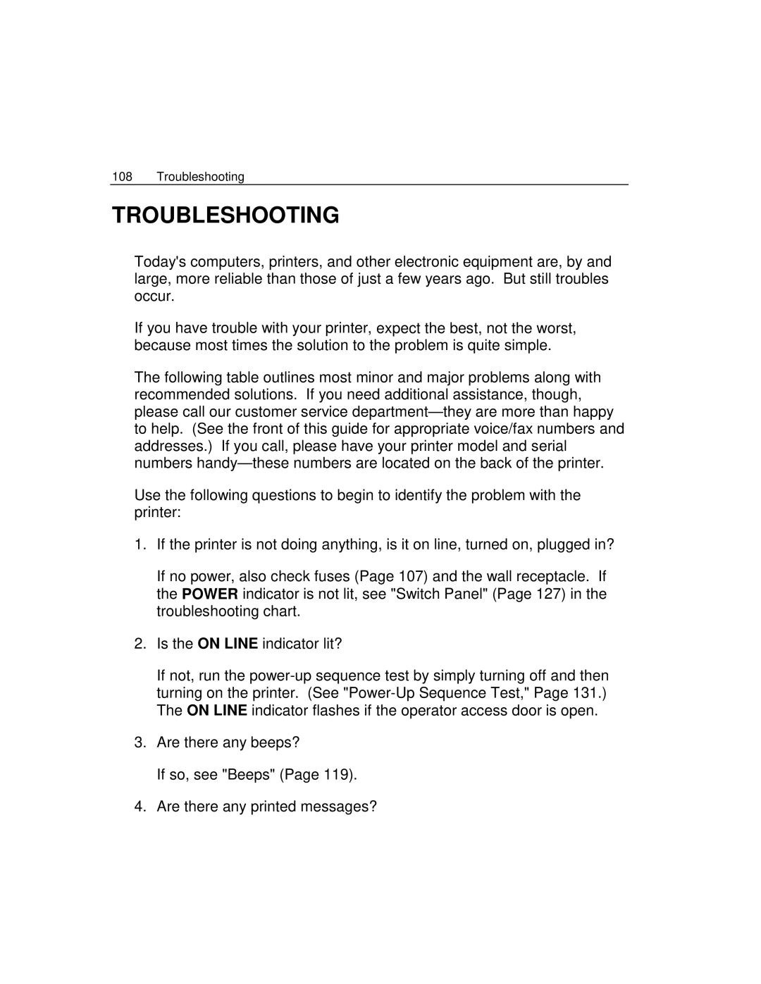 Epson 4100 manual Troubleshooting 