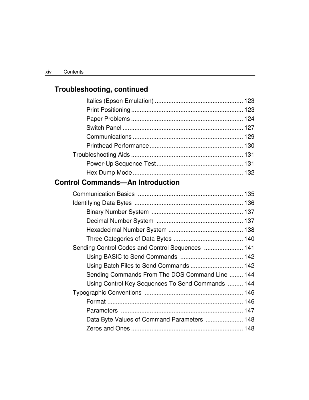 Epson 4100 manual Control Commands-An Introduction 