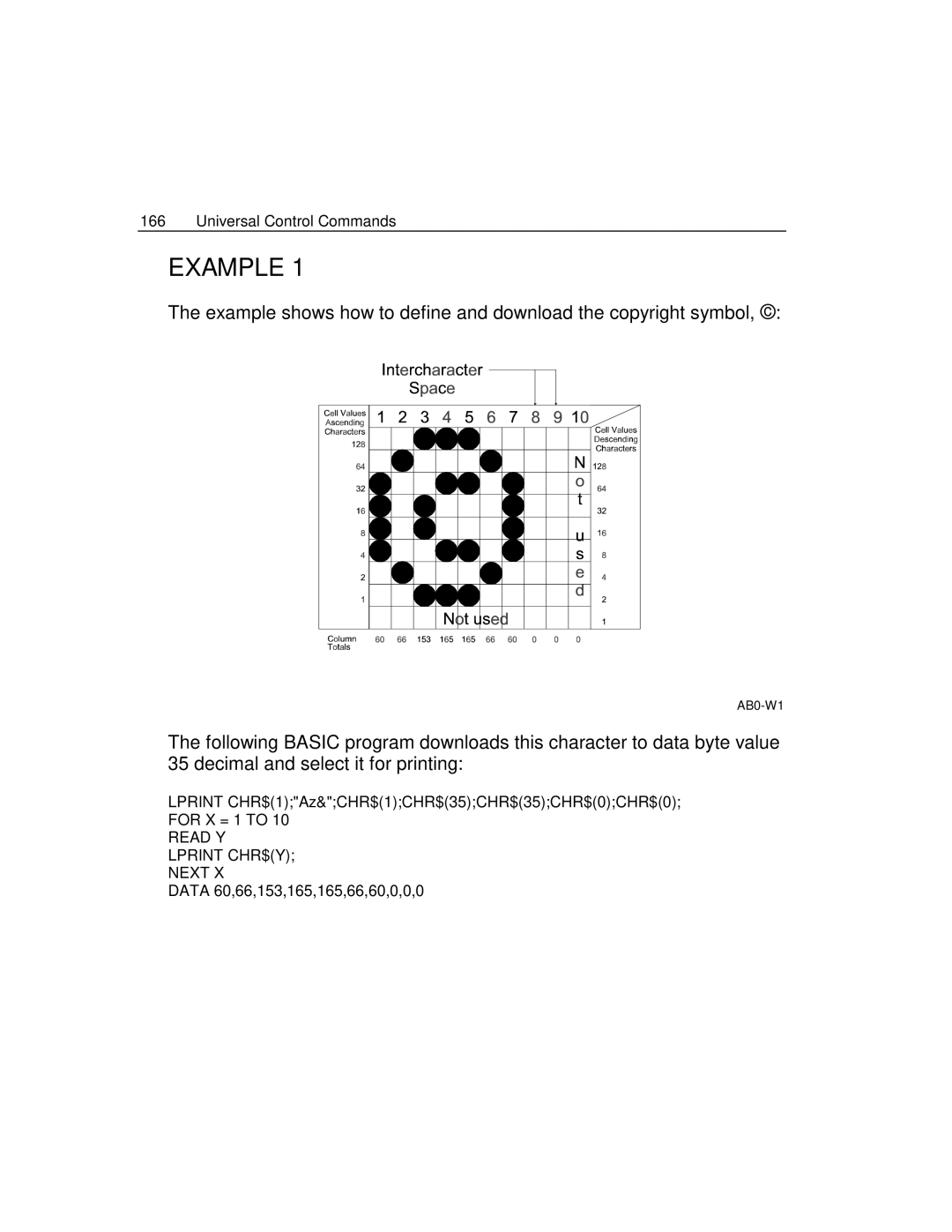 Epson 4100 manual Example 