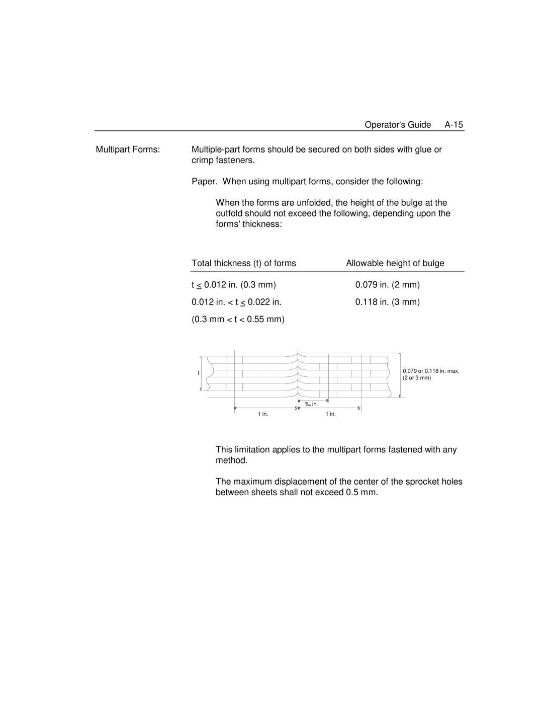 Epson 4100 manual Operators Guide A-15 