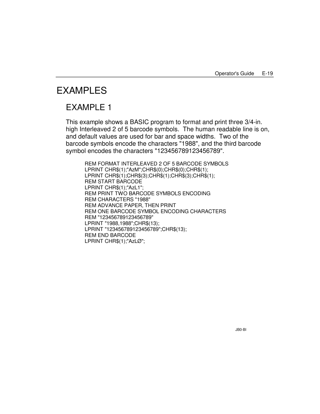 Epson 4100 manual Examples 