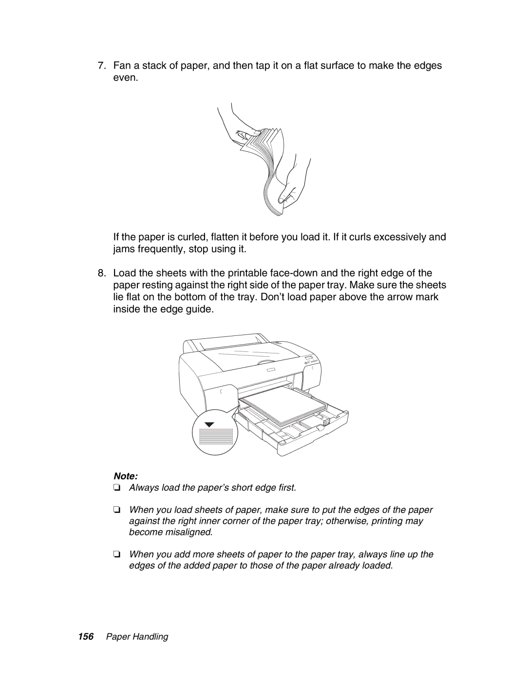 Epson 4880 manual Paper Handling 