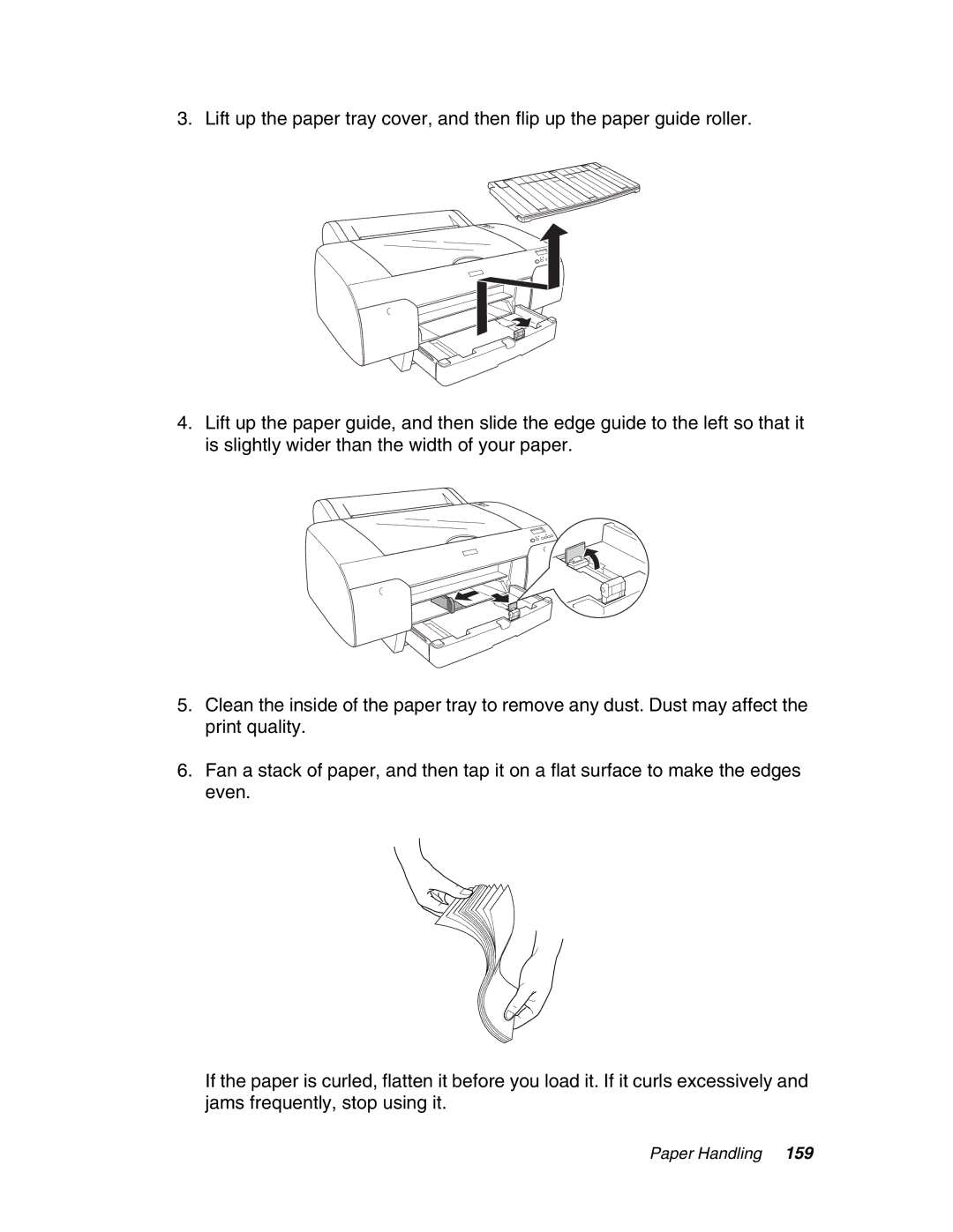 Epson 4880 manual Paper Handling 