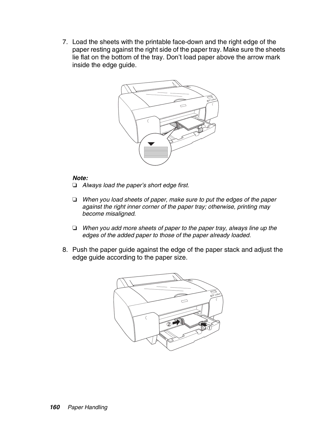 Epson 4880 manual Paper Handling 