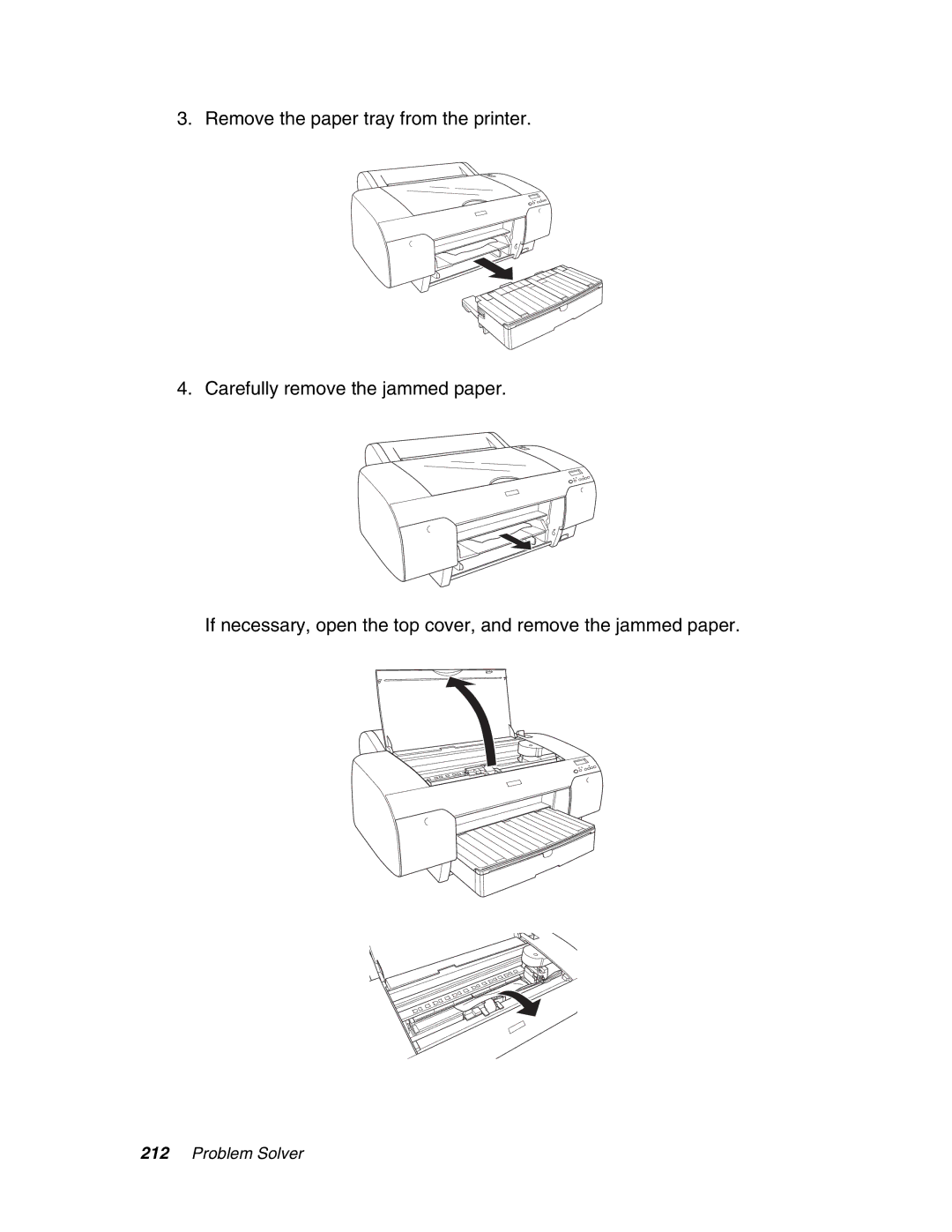 Epson 4880 manual Problem Solver 