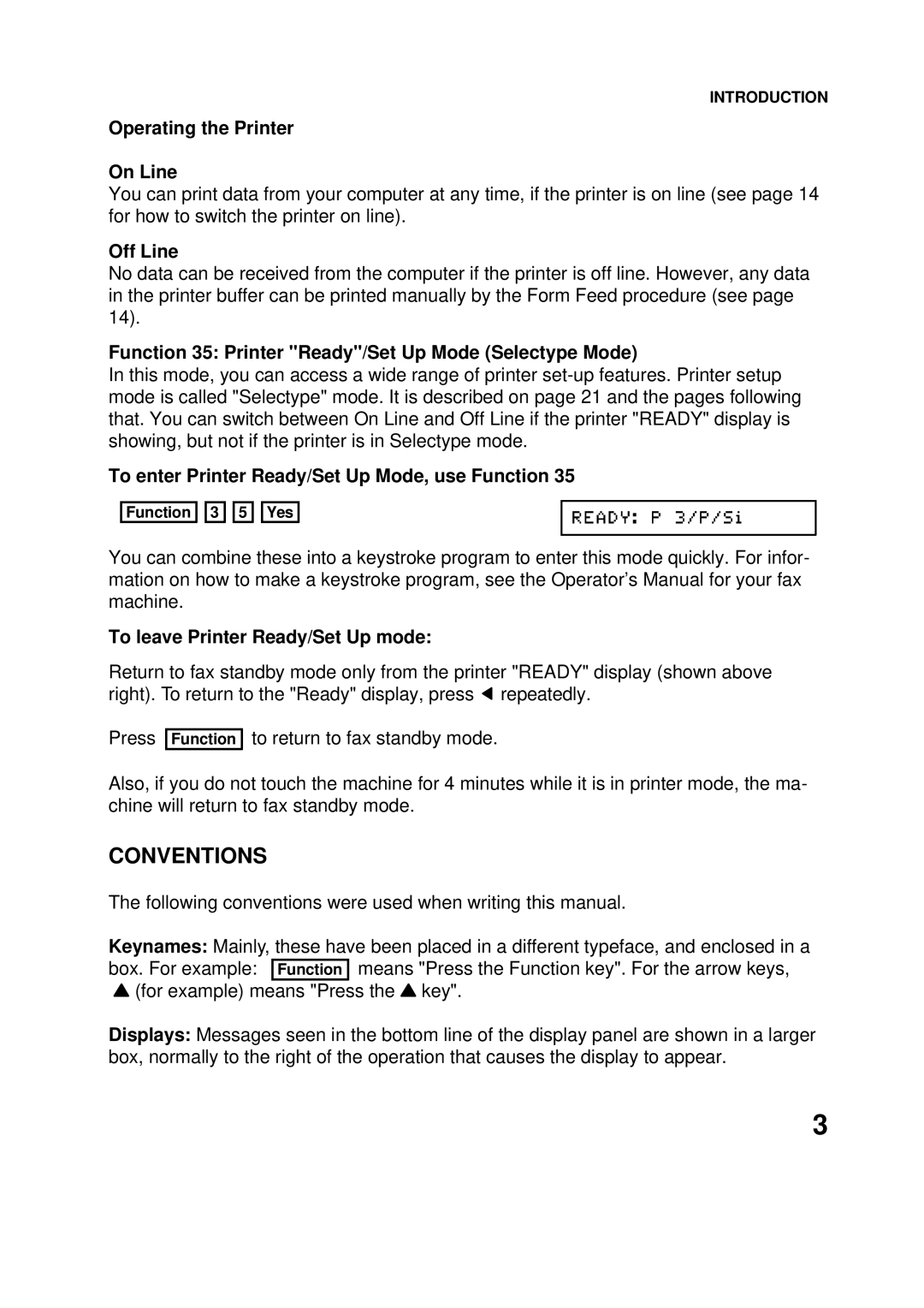 Epson 60 manual Conventions 