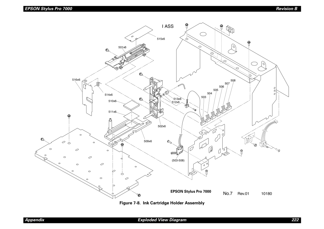 Epson service manual PM-7000C No.7 Rev.01 