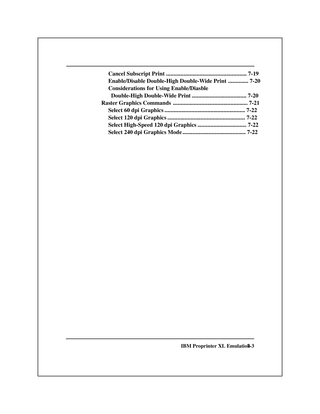 Epson 8900 Series manual Raster Graphics Commands 