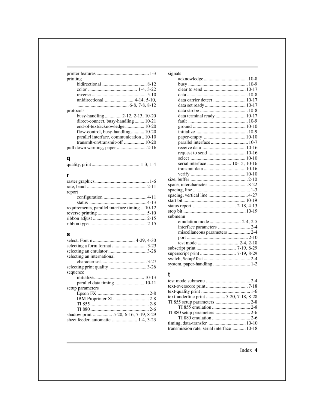 Epson 8900 Series manual Printing 