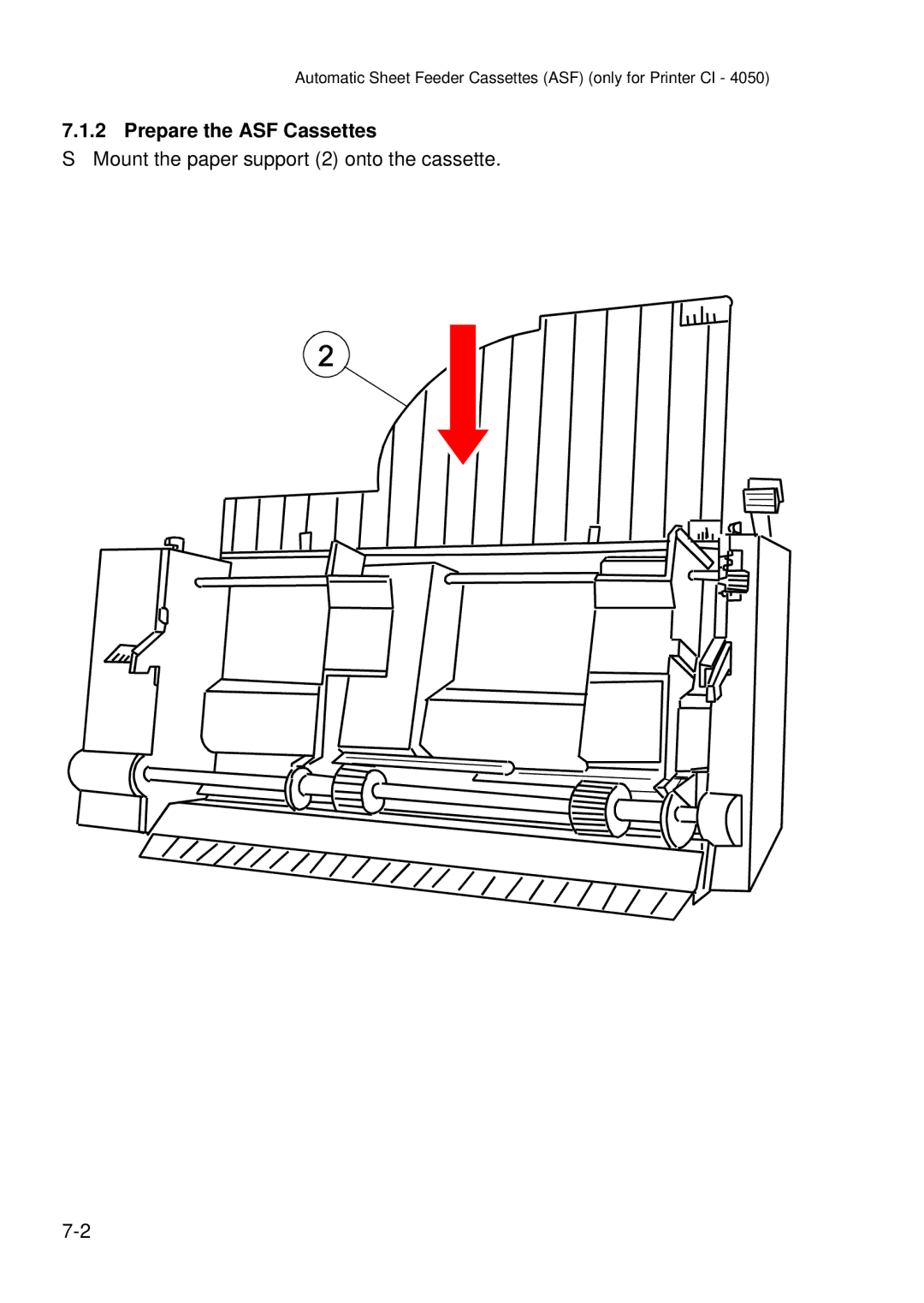 Epson C I - 4 0 4 0, C I - 4 0 5 0 user manual Prepare the ASF Cassettes 