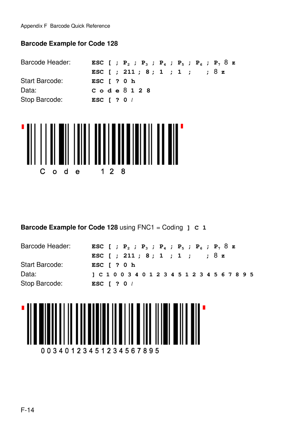 Epson C I - 4 0 5 0, C I - 4 0 4 0 user manual ESC P2 P3 P4 P5 P6 P7 8 z ESC 211 8 1 