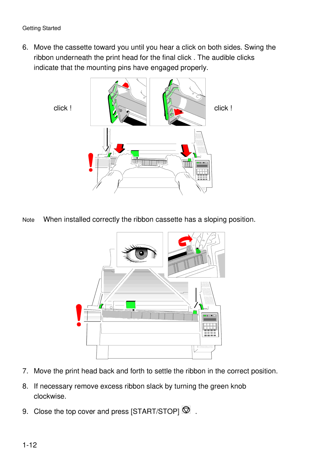 Epson C I - 4 0 4 0, C I - 4 0 5 0 user manual Click 