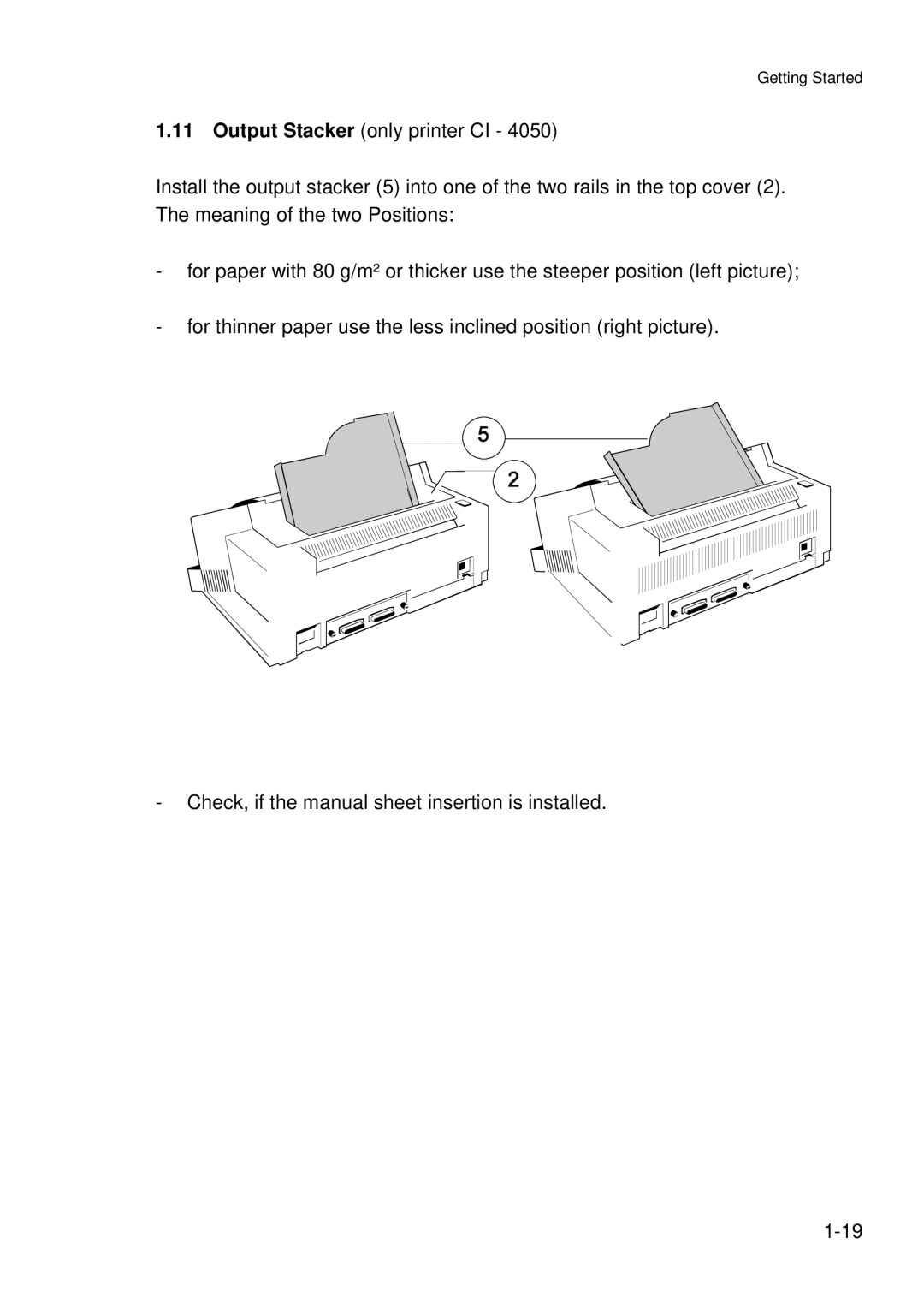 Epson C I - 4 0 5 0, C I - 4 0 4 0 user manual Getting Started 