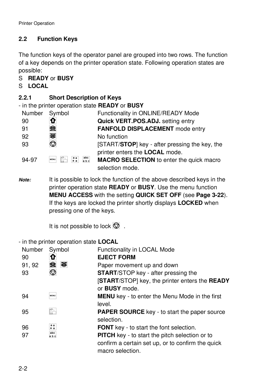 Epson C I - 4 0 7 0, C I - 4 0 8 0 user manual Local, Eject Form 