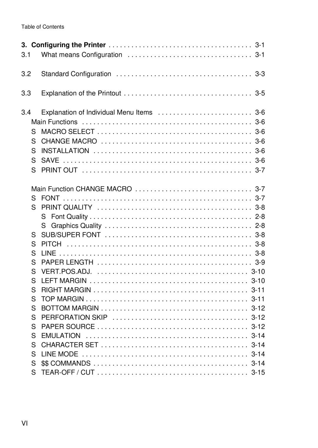 Epson C I - 4 0 7 0, C I - 4 0 8 0 user manual Macro Select Change Macro Installation Save Print OUT 