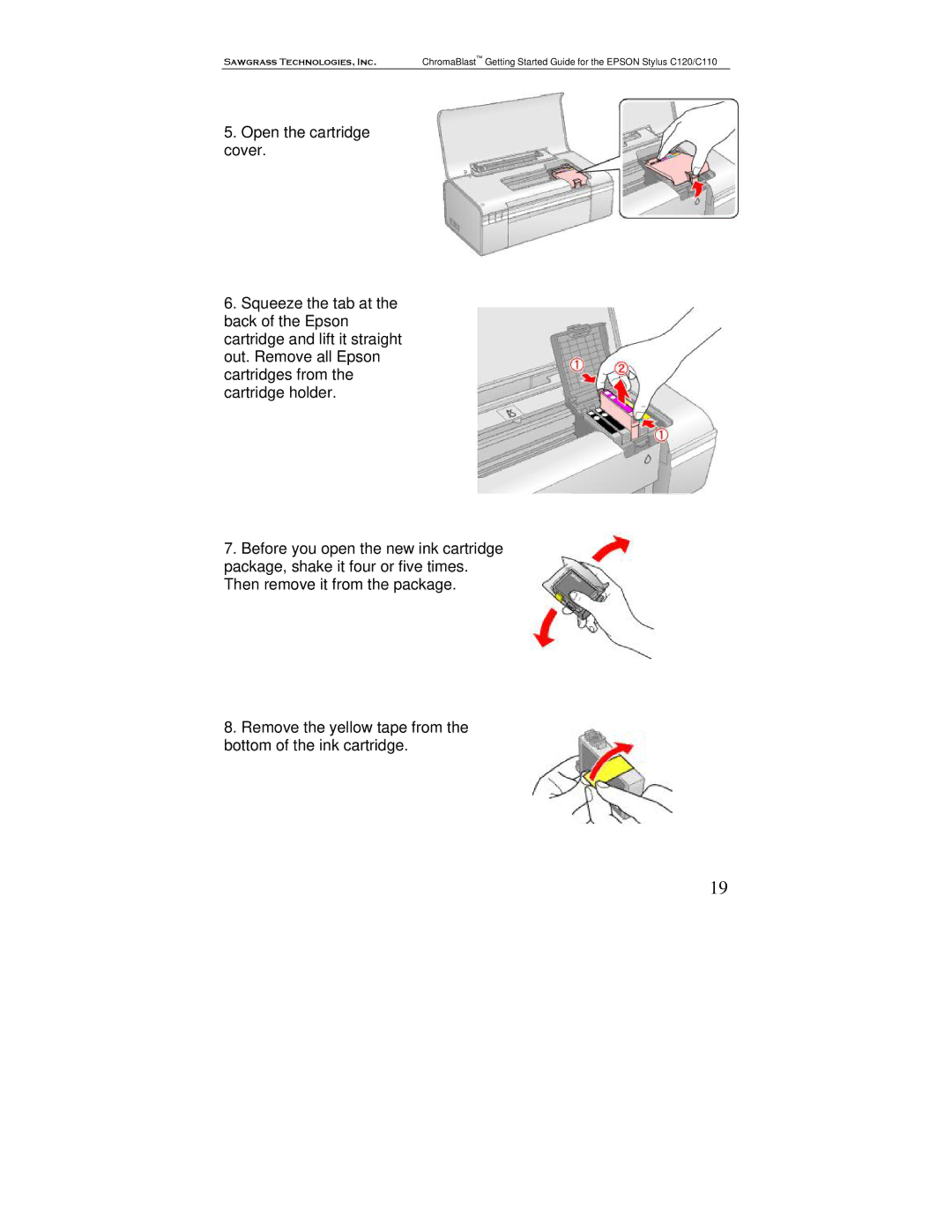 Epson C120, C110 manual 