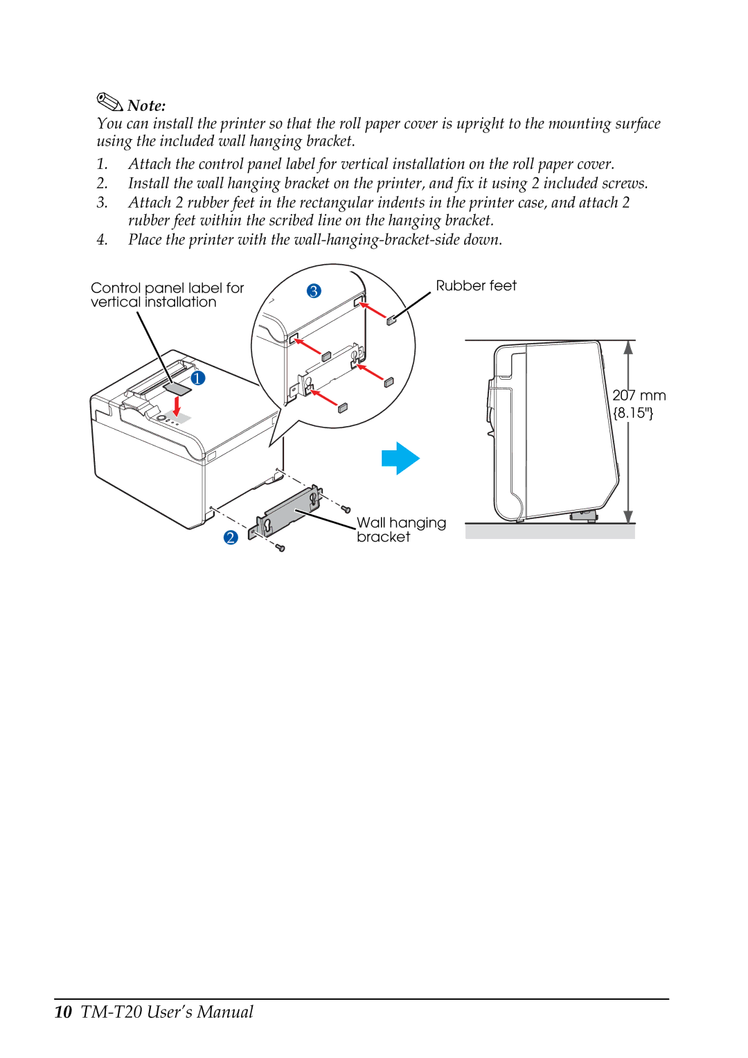 Epson C31CB10061 user manual TM-T20 User’s Manual 