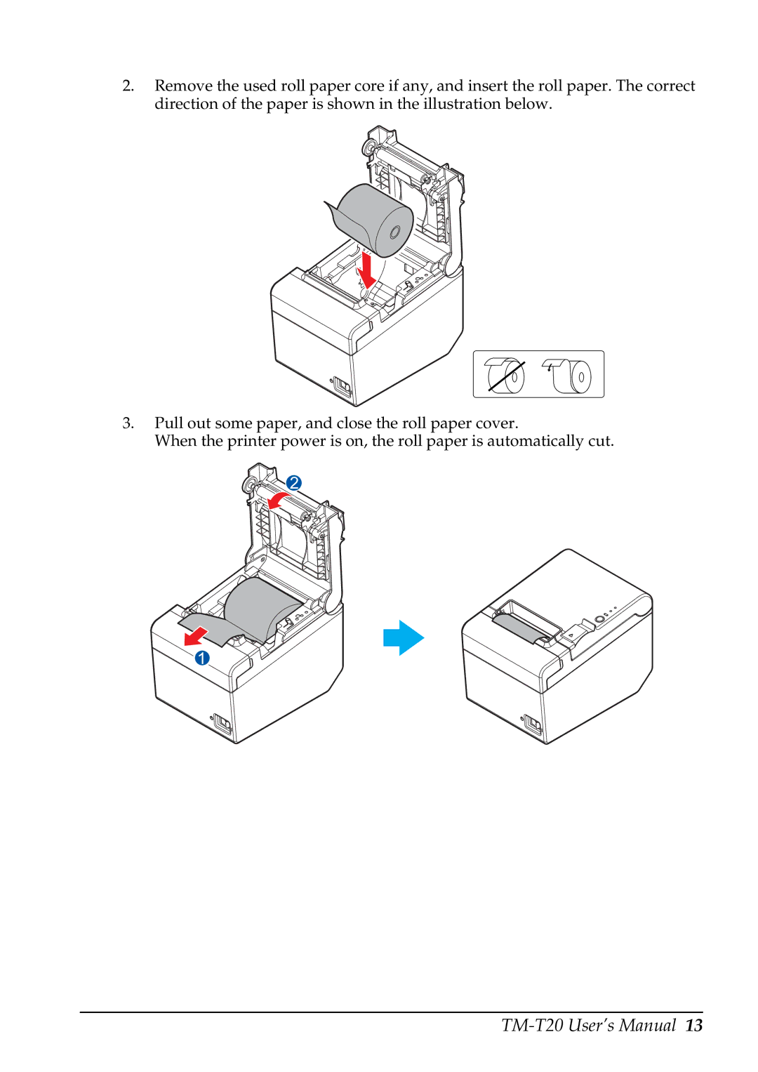 Epson C31CB10061 user manual TM-T20 User’s Manual 