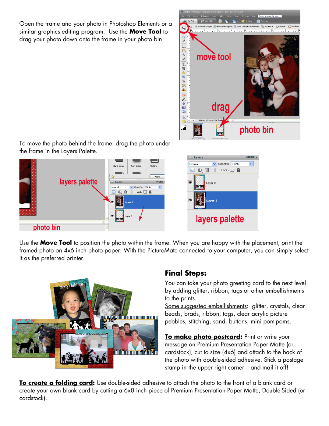 Epson CZ 283 manual Final Steps 