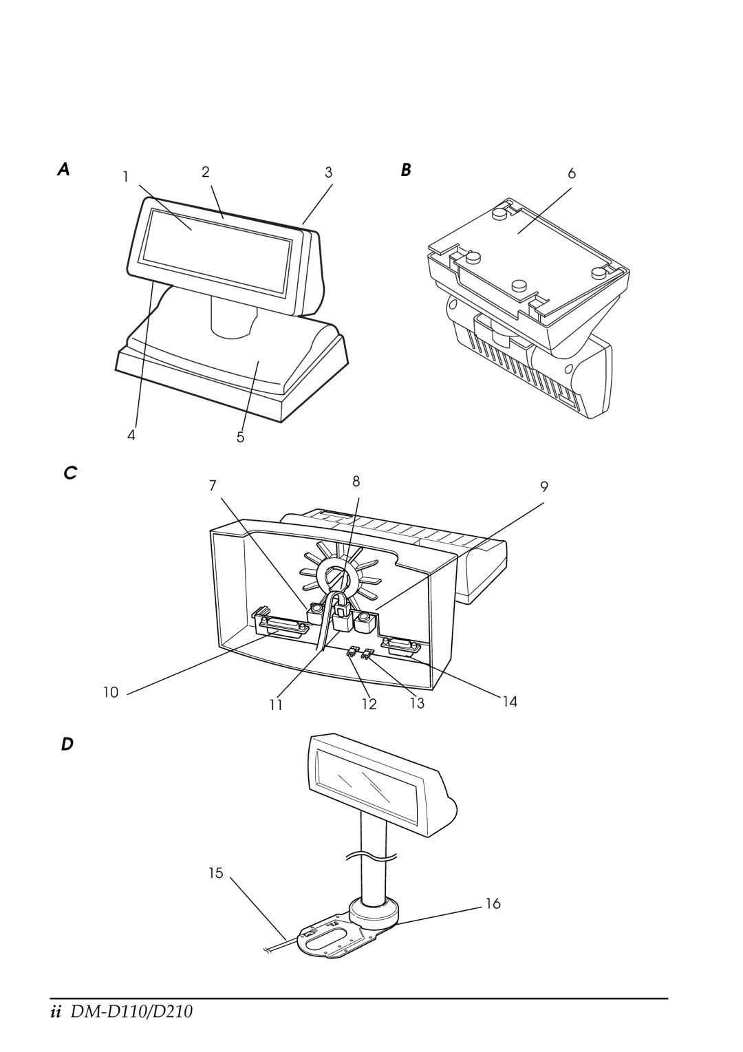 Epson user manual Ii DM-D110/D210 