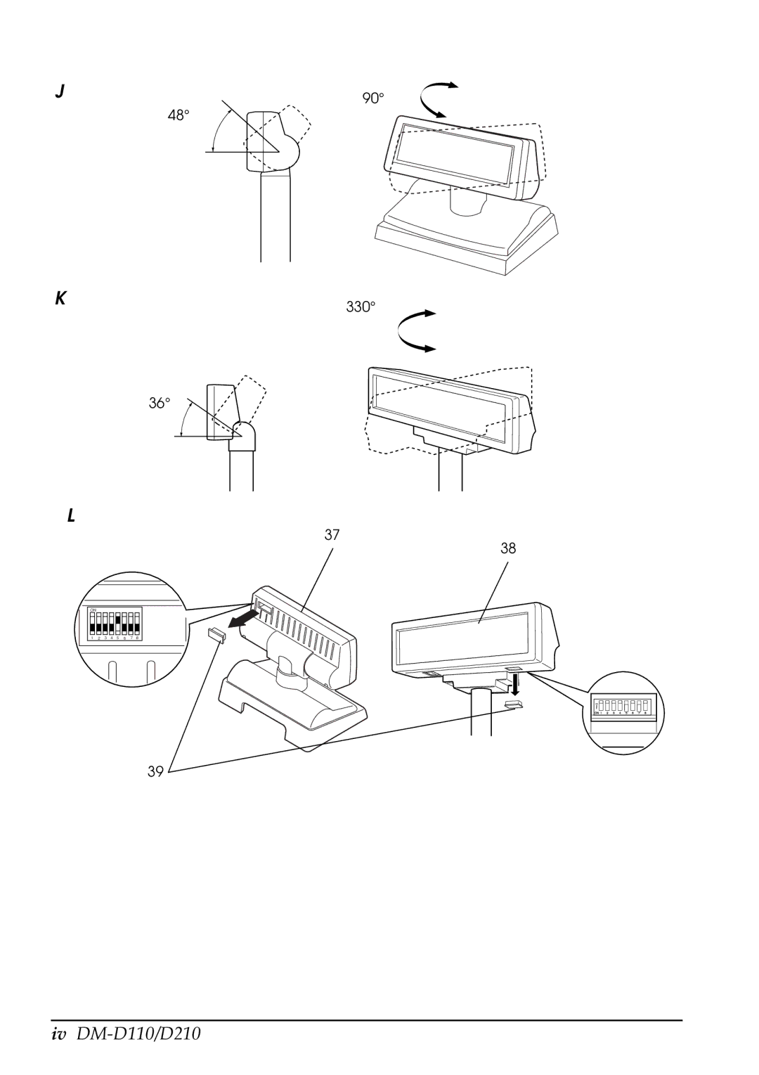 Epson user manual Iv DM-D110/D210 