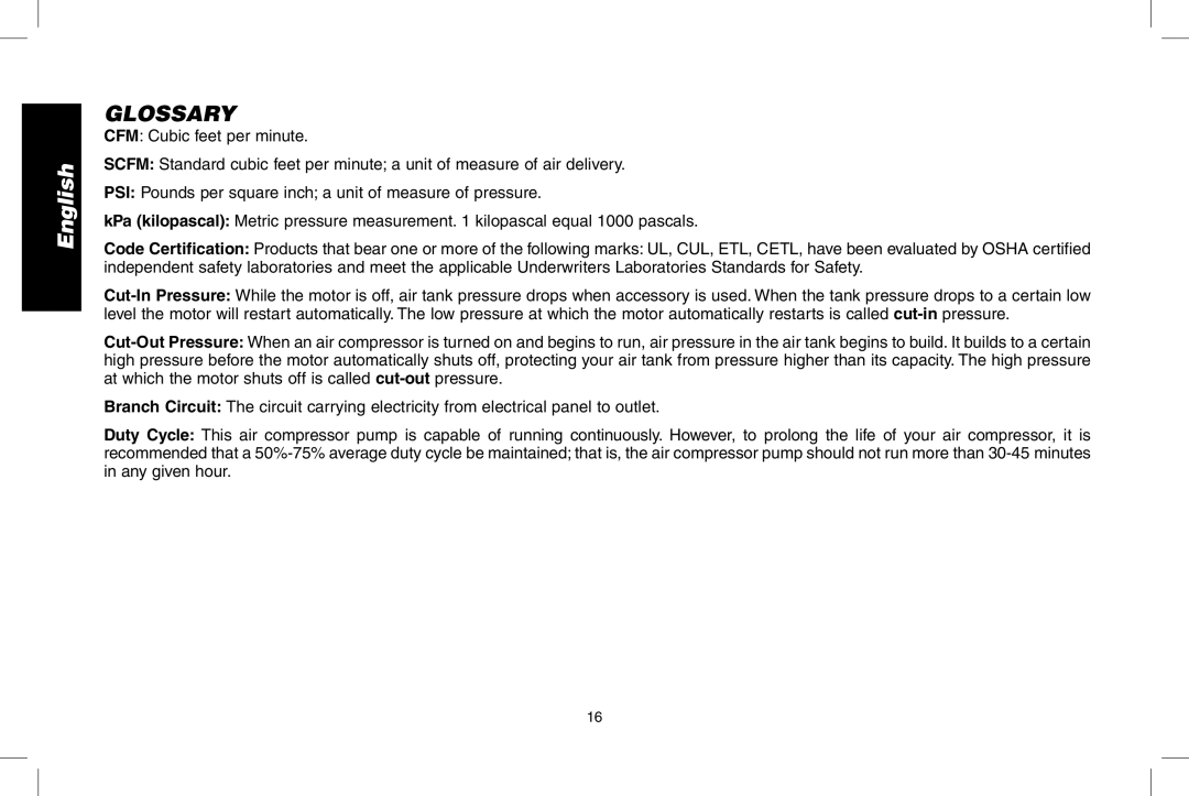 Epson D55168 instruction manual Glossary 